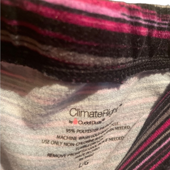 Climate right by Cuddl Duds  multicolored leggings size large slimming - Picture 4 of 6